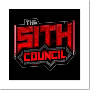 Sith Council design (Lazer sword edition) Posters and Art